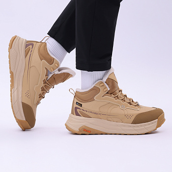 AGLU245-5 Утепленные кроссовки Cross коричневые