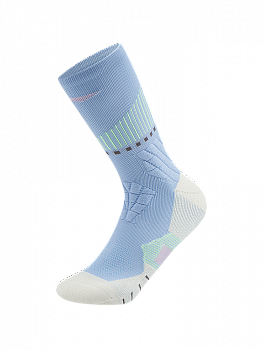 AWLV079-6 Носки высокие Professional Basketball голубой