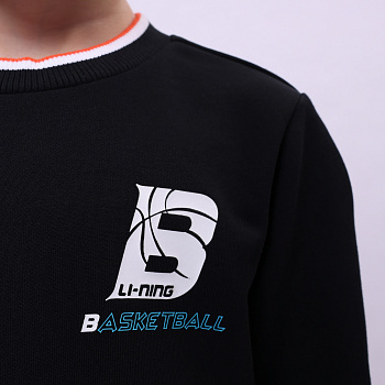 YWDU051-5 Sports Life Po Knit Top Black