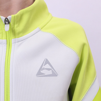 YFDU033-4 Professional Sports Knit Sports Coat Light Grey