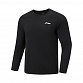 ATLW017-1 Лонгслив Jogging черный