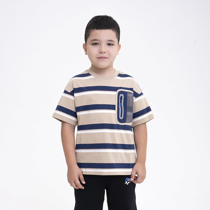 YHSU129-2 Футболка Outdoor коричневая