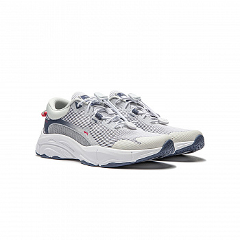 YKCU068-7 LIFESTYLE YOUTH CASUAL SHOES Standard White/Harbor Mist /Vintage Indig