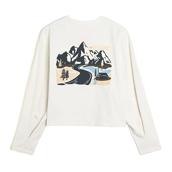 ATLV440-1 Лонгслив Lifestyle Молочный