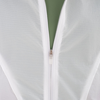 AFDU458-1 Ветровка Fitness белая