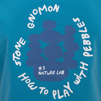 YHSU145-3 Футболка Outdoor синяя