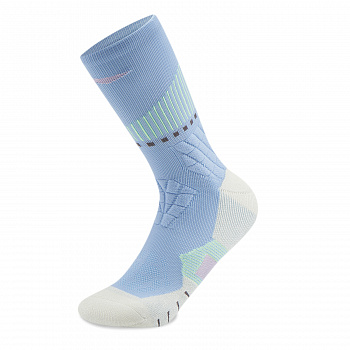 AWLV079-6 Носки высокие Professional Basketball голубой