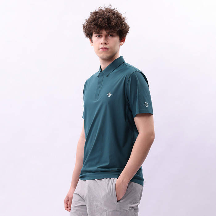 APLV449-3 Футболка-поло Wade Performance зеленый