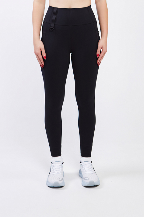 AULU016-5 Легинсы Fitness черные