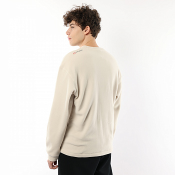 AWDU885-4 Свитшот Cross бежевый