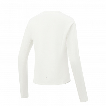 ATLW022-6 Лонгслив Jogging белый