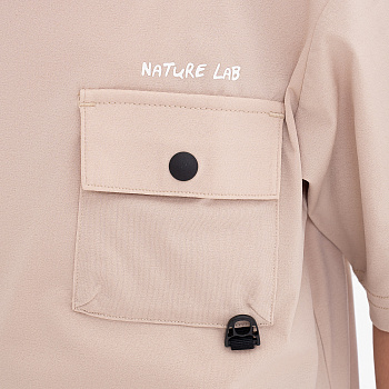 YHSU149-3 Футболка Outdoor коричневая