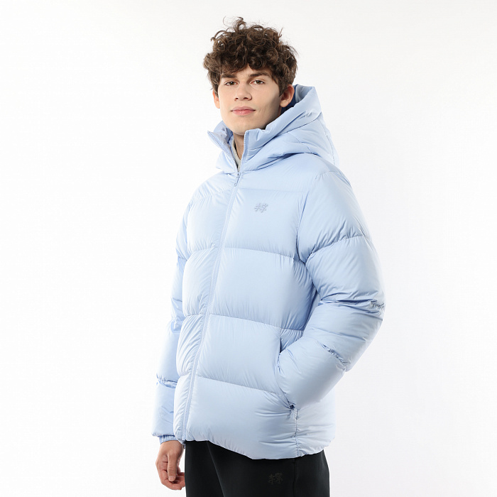 AYMU115-9 Пуховик China Beauty голубой