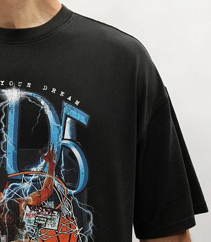 AHSV659-2 Футболка Bad5 Off-Court черный