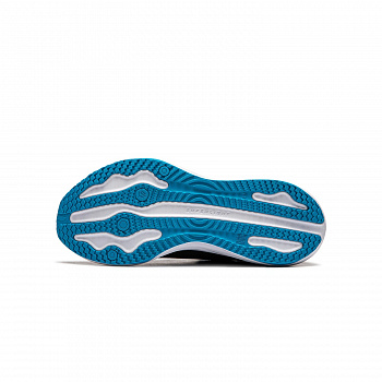 YKFU012-1 RUNNING YOUTH RUNNING SHOES Black/Blue Danube