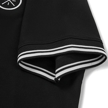 APLW285-1 Футболка-поло Wade черный