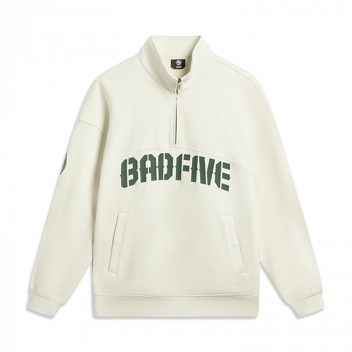 AWDW033-1 Толстовка Badfive Culture бежевый