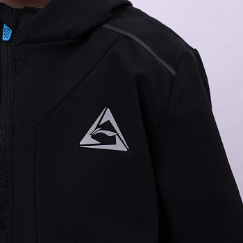 YFDU053-3 Professional Sports Windbreaker Black