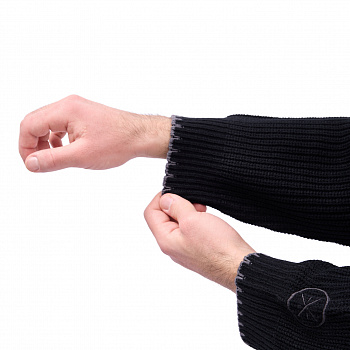 AMBV423-2 Джемпер вязанный Wade Lifestyle черный