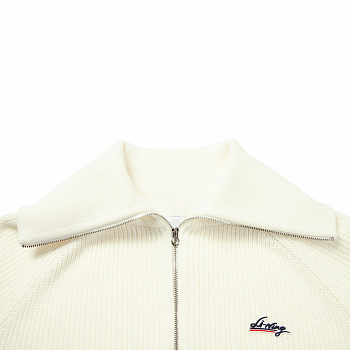 AMBV340-1 Джемпер вязанный Sports Style белый