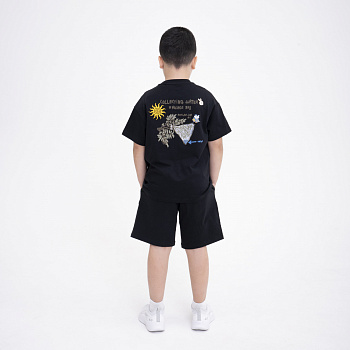 YHSU133-4 Футболка Outdoor черная