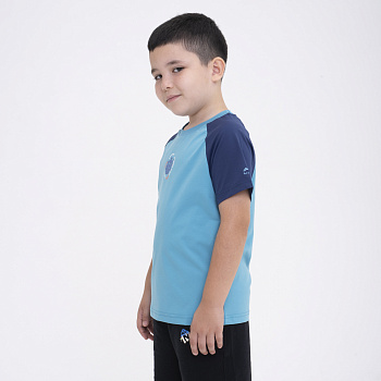 YHSU145-3 Футболка Outdoor синяя