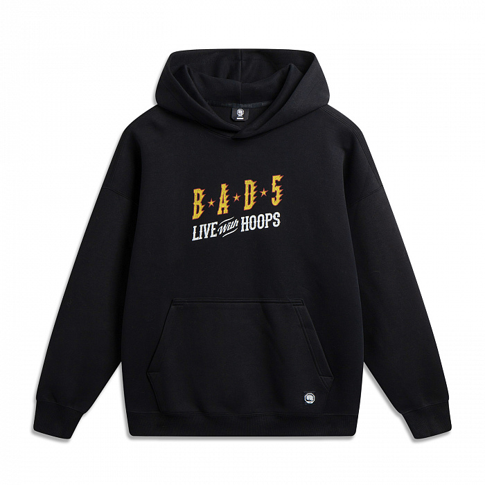 AWDW025-6 Толстовка Badfive Culture черный