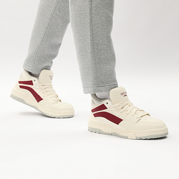 AGCU159-1 Кеды утепленные повседневные Wave Mid Fleece светло-серые