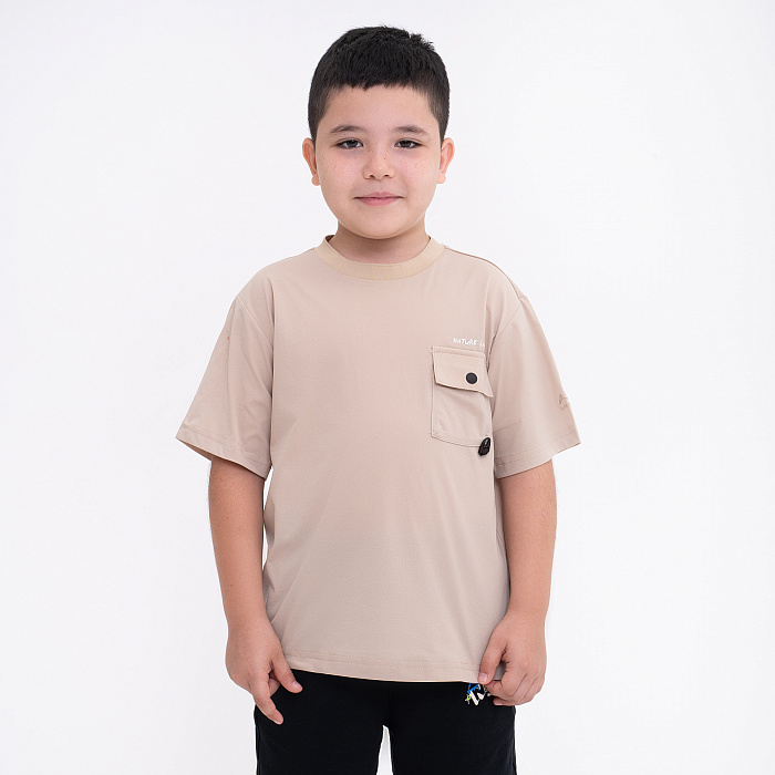 YHSU149-3 Футболка Outdoor коричневая