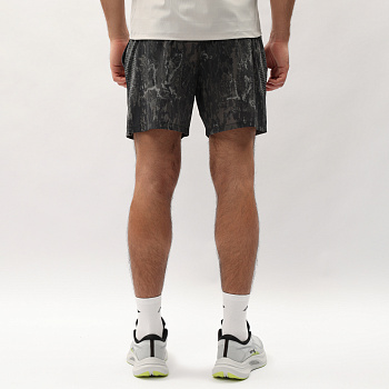 AKSV117-6 Шорты Workout черный / мультиколор