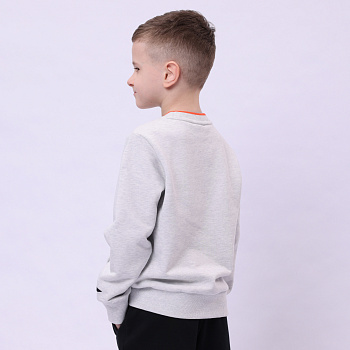 YWDU051-4 Sports Life Po Knit Top Heather Deep Antarctic Grey