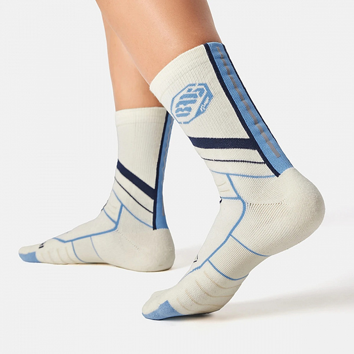 AWLV005-7 Носки высокие Bad5 On-Court голубой