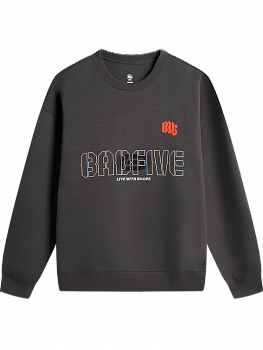 AWDV323-6 Толстовка Bad5 Off-Court серый