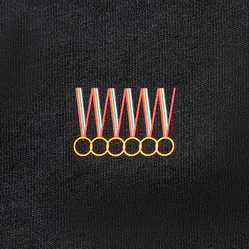 AHSW391-1 Футболка Retro Sports черный