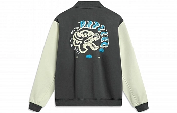 AJDU007-5 Ветровка Basketball серая