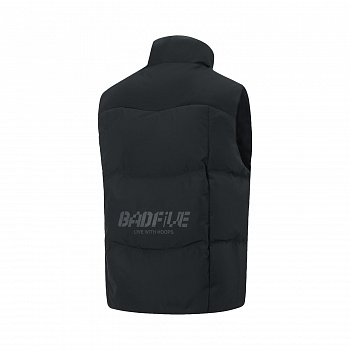 AMRV029-3 Жилет пуховый Bad5 Off-Court черный