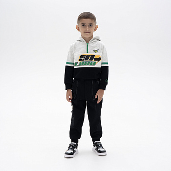 YWDT267-2 Худи Kids серый