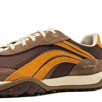 AGLV096-2 Кроссовки Flow коричневый