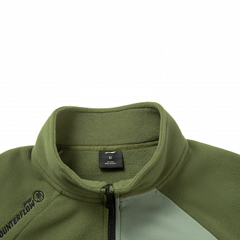 AWDV917-2 Свитшот из флиса Outdoor зеленый