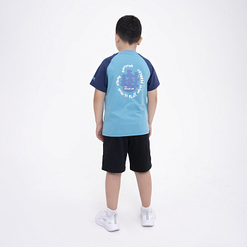 YHSU145-3 Футболка Outdoor синяя