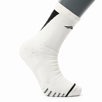 AWLV007-2 Носки высокие Professional Basketball белый