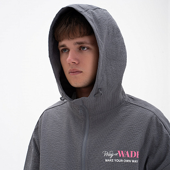 AFDU399-1 Ветровка Wade серая