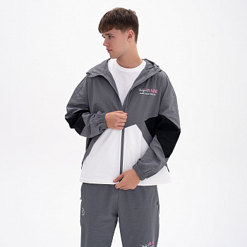 AFDU399-1 Ветровка Wade серая