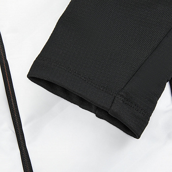 AJMW063-2 Куртка Jogging белый / черный