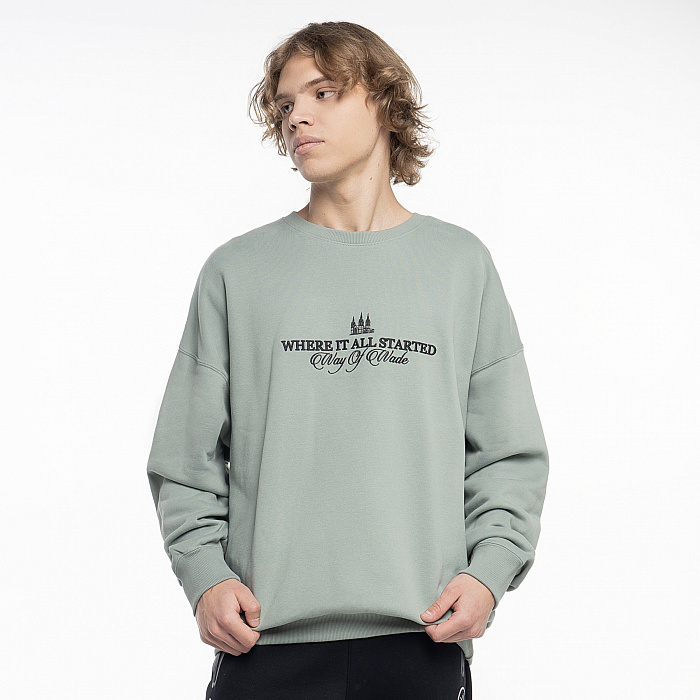 AWDU281-8 Свитшот Wade Lifestyle голубой