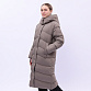 AYMU090-3 Длинный пуховик Workout серый