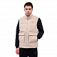 AMRV047-5 Жилет пуховый Sports Style бежевый