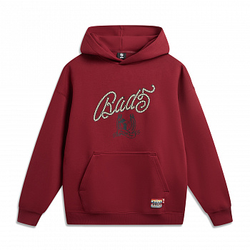 AWDW025-9 Толстовка Badfive Culture красный