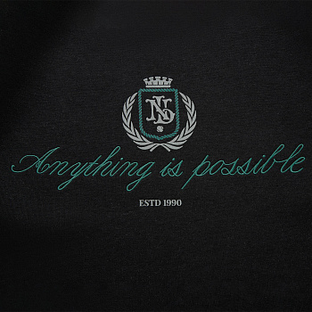 AWDW131-6 Толстовка Sports Style черный