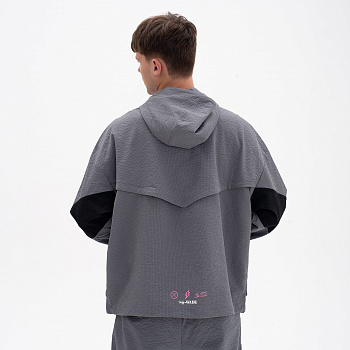 AFDU399-1 Ветровка Wade серая